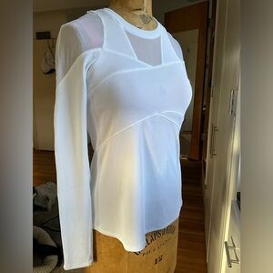 NWT Lucky in Love LS It’s A Wrap tennis top, MSRP $95) XS